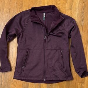 Kirkland Signature Women's Plum Full-Zip Utility Jacket